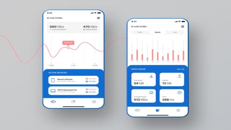 Network Monitor Mini App