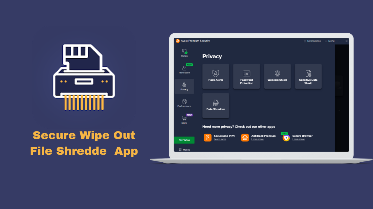 Secure Wipe Out - File Shredde App