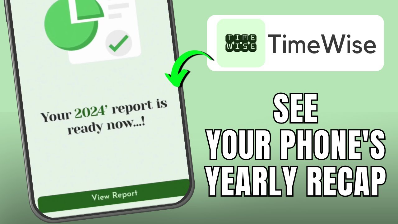 TimeWise - Year Wrapped App